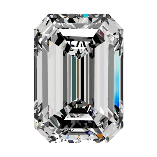 0.32 carat E-VVS1 Natūralus Emerald Deimantas (1)