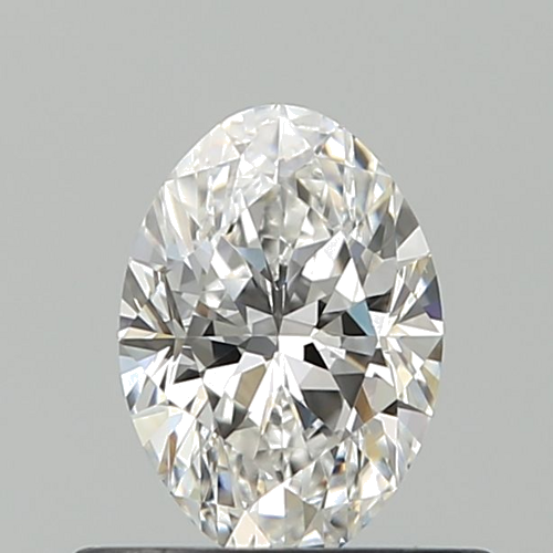 0.5 carat E-VS1 Natūralus Oval Deimantas (1)