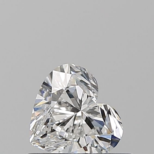 0.5 carat E-VS1 Natūralus Heart Deimantas (1)