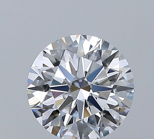 0.53 carat D-VVS1 Excellent cut Natūralus Round Deimantas (1)
