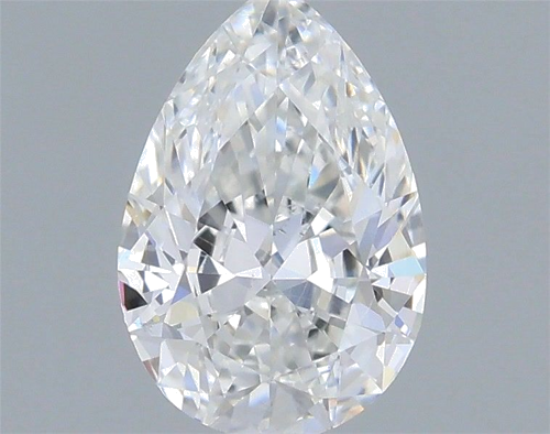 0.4 carat F-SI1 Natūralus Pear Deimantas (1)