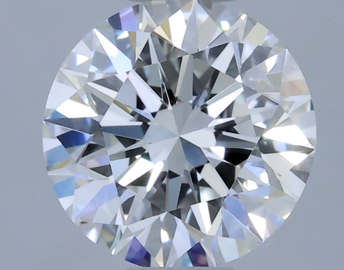 0.5 carat F-VVS1 Excellent cut Natūralus Round Deimantas (1)