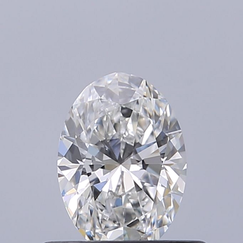 0.43 carat F-VVS2 Natūralus Oval Deimantas (1)