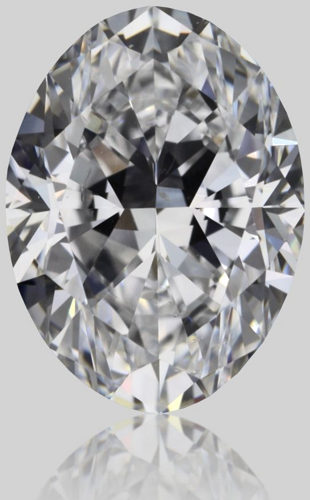1.01 carat D-SI1 Natūralus Oval Deimantas (1)