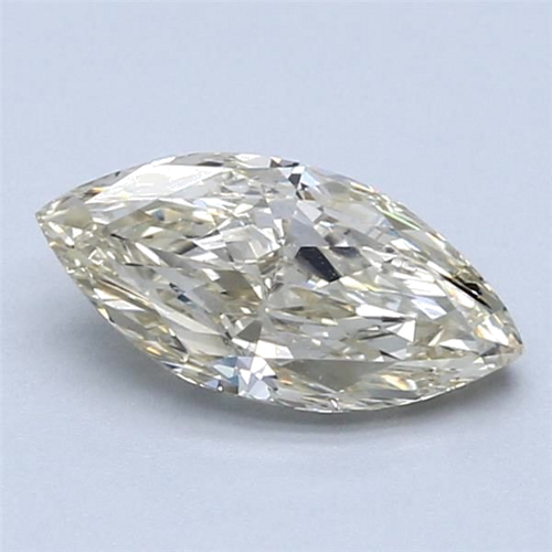 1.38 carat Fancy Light Brownish Yellow-SI1 Natūralus Marquise Deimantas (1)