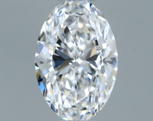0.33 carat D-VVS2 Natūralus Oval Deimantas (1)