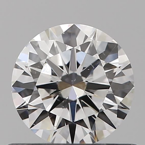 0.5 carat F-SI1 Very Good cut Natūralus Round Deimantas (1)