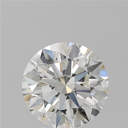 3.51 carat I-VS2 Excellent cut Natūralus Round Deimantas (1)