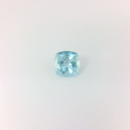 0.45 carat BLUE Cushion Aquamarine (1)