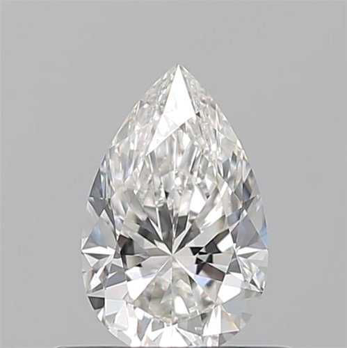0.5 carat H-VVS1 Natūralus Pear Deimantas (1)
