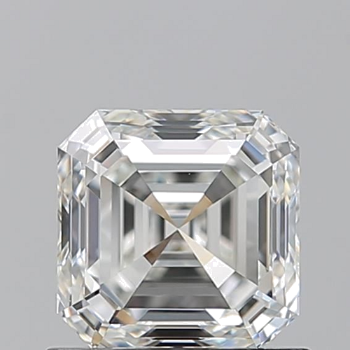 1.01 carat H-VVS1 Natūralus Asscher Deimantas (1)