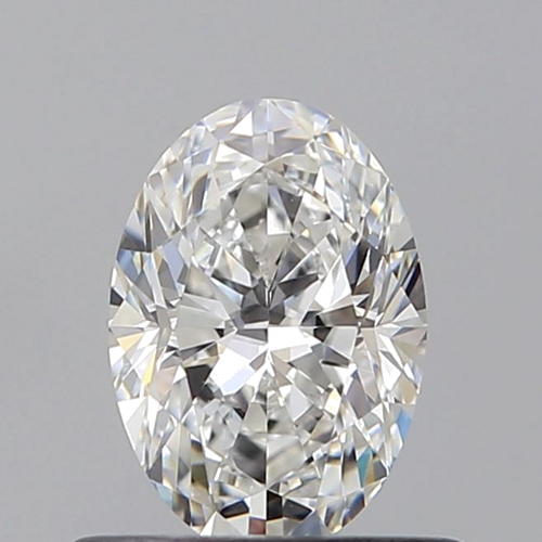 0.62 carat F-VVS1 Natūralus Oval Deimantas (1)