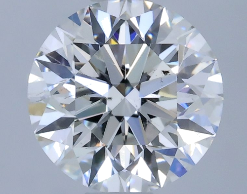 0.71 carat F-SI1 Excellent cut Natūralus Round Deimantas (1)
