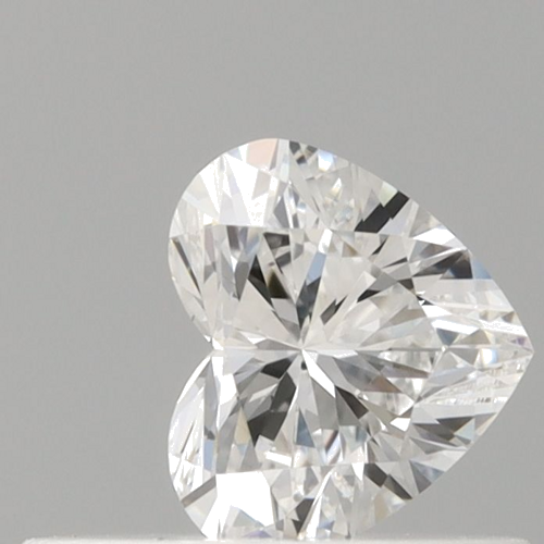 0.31 carat E-VVS2 Natūralus Heart Deimantas (1)