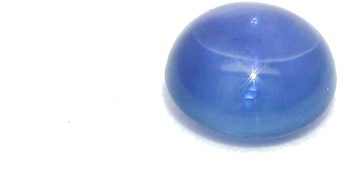 0.94 carat BLUE CABOCHON cut Round Safyras (1)