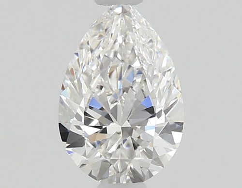 0.5 carat E-VVS2 Natūralus Pear Deimantas (1)