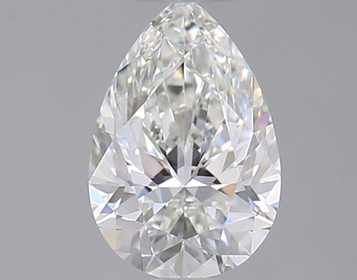 0.35 carat H-VVS1 Natūralus Pear Deimantas (1)