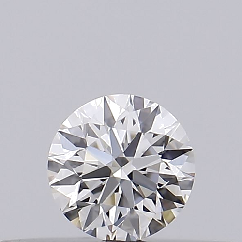 0.18 carat H-VVS1 Excellent cut Natūralus Round Deimantas (1)