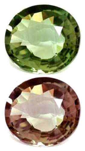 0.5 carat GREEN Oval Alexandrite (1)