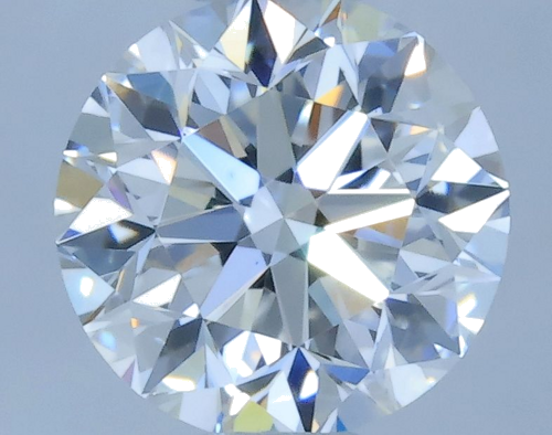 0.5 carat D-VVS2 Very Good cut Natūralus Round Deimantas (1)
