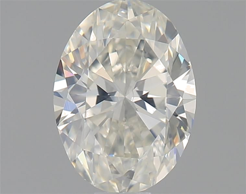 0.6 carat I-SI1 Natūralus Oval Deimantas (1)