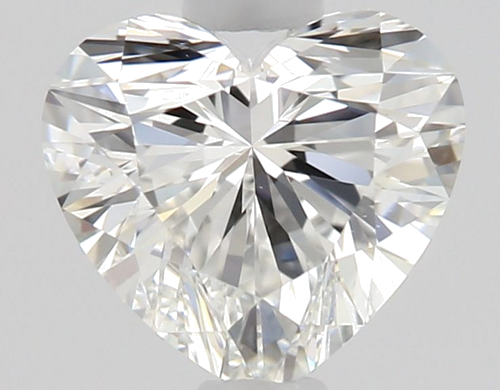 0.6 carat G-VVS2 Natūralus Heart Deimantas (1)
