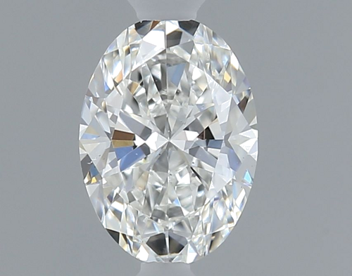 0.43 carat F-SI1 Natūralus Oval Deimantas (1)