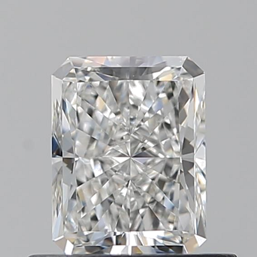0.69 carat F-VVS2 Natūralus Radiant Deimantas (1)