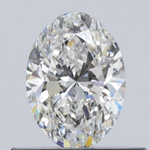 0.39 carat F-VVS1 Natūralus Oval Deimantas (1)