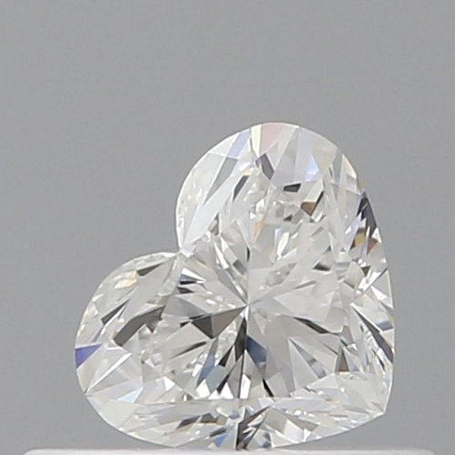 0.33 carat F-IF Natūralus Heart Deimantas (1)