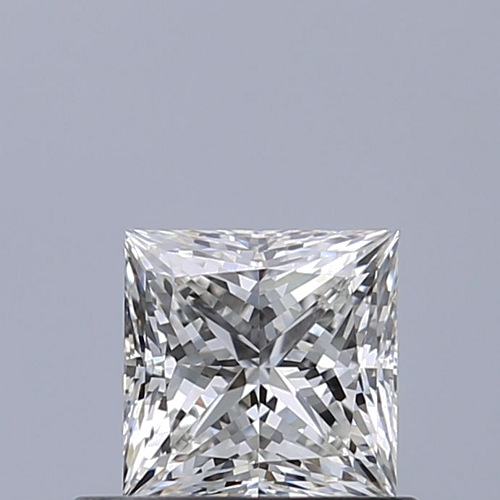 0.59 carat H-VVS1 Natūralus Princess Deimantas (1)