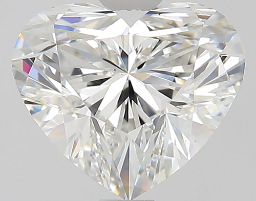 1.51 carat G-VS1 Natūralus Heart Deimantas (1)