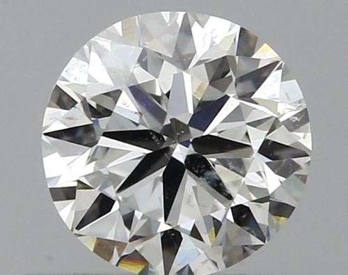 0.5 carat F-SI2 Very Good cut Natūralus Round Deimantas (1)