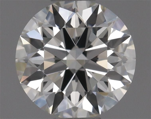 0.42 carat H-VVS1 Excellent cut Natūralus Round Deimantas (1)