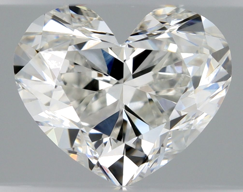0.93 carat G-VVS2 Natūralus Heart Deimantas (1)