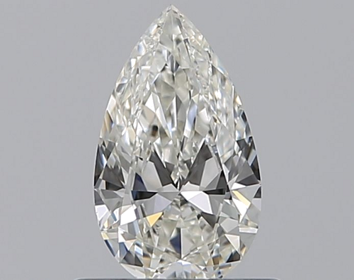 0.51 carat I-VS2 Natūralus Pear Deimantas (1)