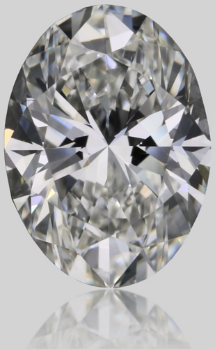 0.5 carat G-VS1 Natūralus Oval Deimantas (1)