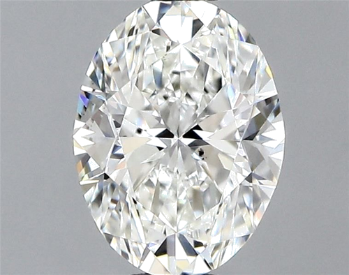 0.4 carat I-SI1 Natūralus Oval Deimantas (1)