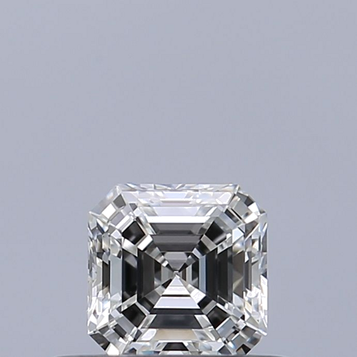 0.32 carat F-VS1 Natūralus Asscher Deimantas (1)