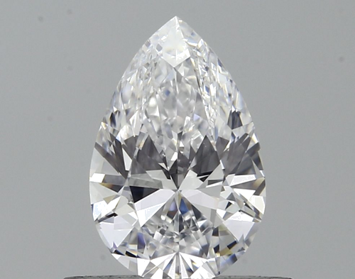 0.5 carat D-VS1 Natūralus Pear Deimantas (1)