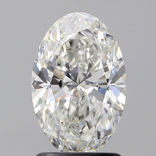 1.51 carat G-SI1 Natūralus Oval Deimantas (1)