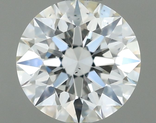 0.5 carat I-VS2 Excellent cut Natūralus Round Deimantas (1)