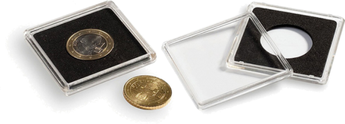 Square capsules for coins Quadrum (14 - 41 mm) (5)