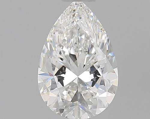 0.5 carat F-VS1 Natūralus Pear Deimantas (1)