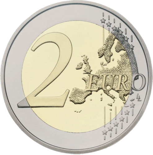 2023 Германия Хамбург Монета от 2 евро (2)