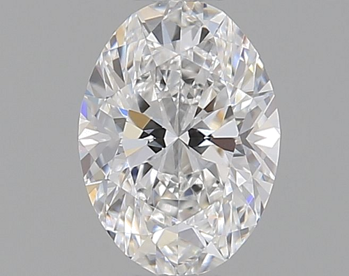 0.38 carat D-VVS1 Natūralus Oval Deimantas (1)