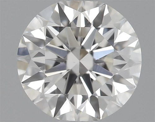 0.45 carat I-VVS2 Excellent cut Natūralus Round Deimantas (1)