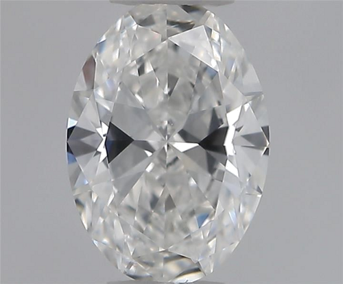 0.5 carat F-VS2 Natūralus Oval Deimantas (1)