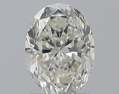 1.5 carat I-SI1 Natūralus Oval Deimantas (1)