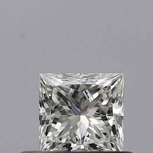 0.37 carat H-VVS1 Natūralus Princess Deimantas (1)